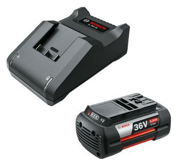 Bosch Groen Starter Kit 36 V | 1x 36V 6.0 Ah accu en 1x lader AL 36V-20 - F016800636