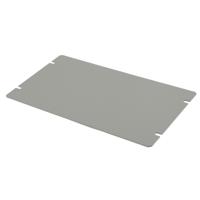 Hammond Electronics 1431-14 Behuizingsdeksel 219 x 76 x 1 Staal Grijs 1 stuk(s) - thumbnail