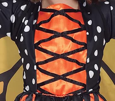 Meisjeskostuum Vlinder met Vleugels Oranje