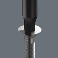 Wera 2054 Elektronica en fijnmechanica Inbusschroevendraaier Sleutelbreedte (metrisch): 1.27 mm Sleutelbreedte (inch): 0.05 inch Koplengte: 40 mm - thumbnail