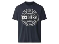 DIESEL Heren T-shirt (Marineblauw, L) - thumbnail
