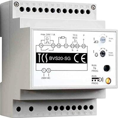 TCS TÜR Control BVS20-SG Bestuurunit voor Accessoires voor deurintercom Kabelgebonden Meerdere kleuren