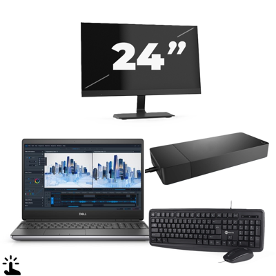 Dell Precision 7560 - Intel Core i7-11e Generatie - 15 inch - Touch - 16GB RAM - 256GB SSD - Windows 11 Home + 1x 24 inch Monitor Dell Precision 7560 - Intel Core i7-11e Generatie - 15 inch - Touch - 16GB RAM - 256GB SSD - Windows 11 Home + 1x 24 inch Monitor