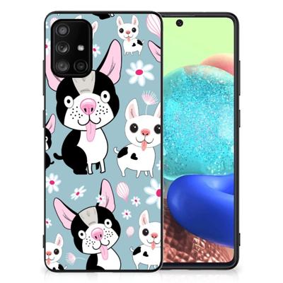 Samsung Galaxy A71 Dierenprint Telefoonhoesje Hondjes Samsung Galaxy A71 Dierenprint Telefoonhoesje Hondjes