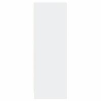 Dressoir met LED 42,5x34x100 cm bewerkt hout wit - thumbnail