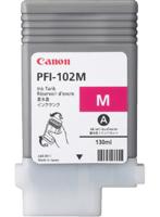 Canon inktcartridge PFI-102M, 130 ml, OEM 0897B001, magenta - thumbnail