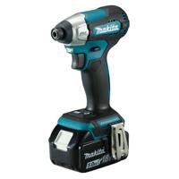 Makita dtd157rtj | accu slagschroevendraaier | 18v | 2 x 5.0 ah accu + snellader - thumbnail