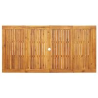 Tuintafel 180x90x75 cm massief acaciahout - thumbnail