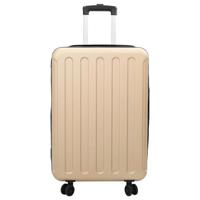 VidaXL Koffer met slot champagne 43 x 27 x 66 cm abs kunststof - thumbnail