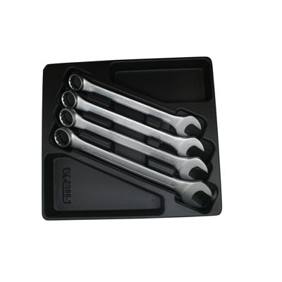 Hofftech Gevulde Gereedschapswagen - Tray Ring - Steeksleutel - 4 delig Hofftech Gevulde Gereedschapswagen - Tray Ring - Steeksleutel - 4 delig