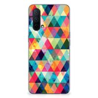 OnePlus Nord CE 5G | TPU bumper | Geruit - thumbnail