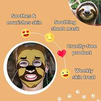 7th Heaven Sloth Face Mask Lotus Blossom & Blueberry - thumbnail