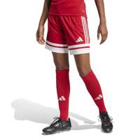 adidas Squadra 25 Voetbalbroekje Dames Rood Wit - thumbnail