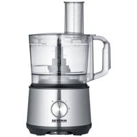 Severin KM 3892 Foodprocessor 1200 W Zilver, Zwart - thumbnail