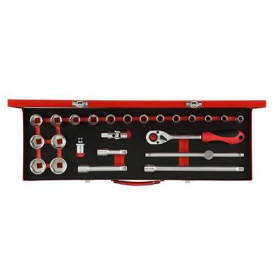 Gedore RED | R69004024 | Dopsleutelset | 1/2” | 10-32 mm | 24-Delig - R69004024