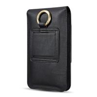 DG. MING universele koeienhuid beschermende hoes tas taille leerzak met Card Slots & haak, voor iPhone, Samsung, Sony, Huawei, Meizu, Lenovo, ASUS, On - thumbnail
