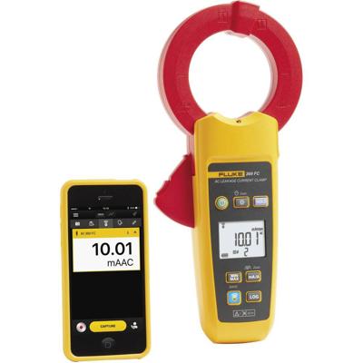 Fluke 369 FC Stroomtang Digitaal Datalogger CAT III 600 V Weergave (counts): 3300 Fluke 369 FC Stroomtang Digitaal Datalogger CAT III 600 V Weergave (counts): 3300