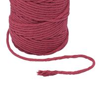 Vaessen Creative • macramé touw 3mmx100m bordeauxrood - thumbnail