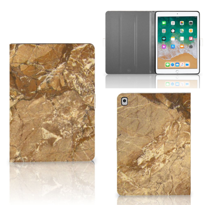 Apple iPad 9.7 (2018) Leuk Tablet hoesje Marmer Creme Apple iPad 9.7 (2018) Leuk Tablet hoesje Marmer Creme