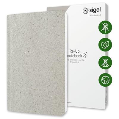 Sigel RU200 Notitieboek Re-Up Softcover DIN A5 Geruit Kalkwit Aantal paginas: 50 Sigel RU200 Notitieboek Re-Up Softcover DIN A5 Geruit Kalkwit Aantal paginas: 50