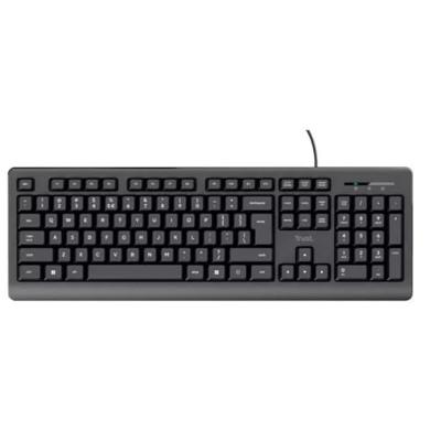 Trust BASICS KEYBOARD US Toetsenbord Zwart Trust BASICS KEYBOARD US Toetsenbord Zwart