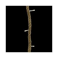 Touw guirlande jute LED L390cm 40lamps op trafo - 5510120 - thumbnail