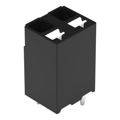 WAGO 2086-3122/300-000 Printklem 1.50 mm² Aantal polen 2 Zwart 1 stuk(s)