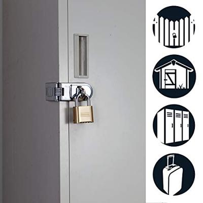 Masterlock 51mm - zinc body with brass finish - 25mm hardened steel shackle, 8mm - 175EURD