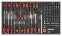 Sonic Doppen & Schroevendraaierset 1/4", SFS Jumbo 146-delig 114602 - thumbnail