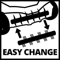 Einhell GE-SA 1640 Verticuteermachine Elektrisch Werkbreedte 40 cm - thumbnail