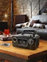 Muse Retro cassetterecorder met opnamefunctie, werkt op batterijen mogelijk - thumbnail