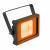 Eurolite LED IP FL-10 SMD orange 51914913 LED-buitenschijnwerper 10 W - thumbnail