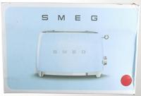SMEG - Broodrooster - TSF01RDEU Broodrooster 2x2 Rood - thumbnail
