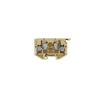 Weidmüller 0376860000 Zekering-serieklem Schroeven Beige 100 stuk(s) - thumbnail