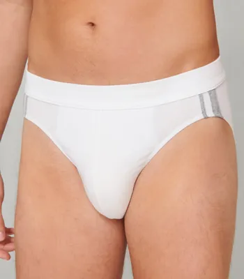 Schiesser Rio slips 95/5 zachte band wit 3-pack