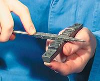 PFERD TOOLS 15403204 Diamant-werkplaatsvijl Lengte 200 mm 1 stuk(s) - thumbnail