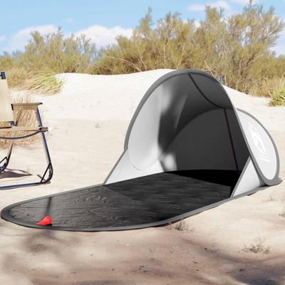 Strandtent pop-up waterdicht grijs Strandtent pop-up waterdicht grijs