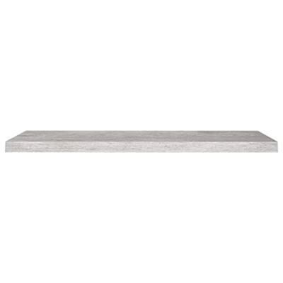 Wandschap zwevend 90x23,5x3,8 cm MDF betongrijs