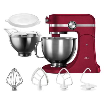 AEG UltraMix KM5520 Staande mixer Rood 1200 W
