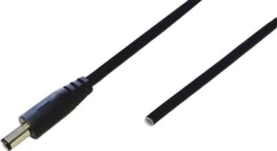 BKL Electronic DC-connector Holle DC-stekker - 4 mm 1.7 mm 2 m 1 stuk(s) Single