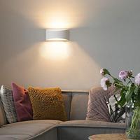 QAZQA Moderne wandlamp wit 20 cm - Tum - thumbnail