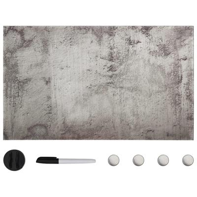 Magneetbord wandgemonteerd 100x60 cm glas Magneetbord wandgemonteerd 100x60 cm glas