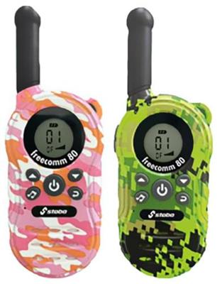 Stabo freecomm 80 20080 PMR-portofoon Set van 2 stuks