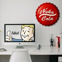 Fallout Tin Sign Nuka-Cola Bottle Cap - thumbnail