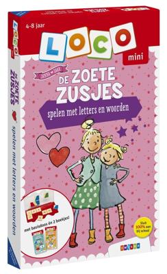 Centraal Boekhuis Loco mini de zoete zusjes spelen met letters en woorden 4-8 jaar Centraal Boekhuis Loco mini de zoete zusjes spelen met letters en woorden 4-8 jaar