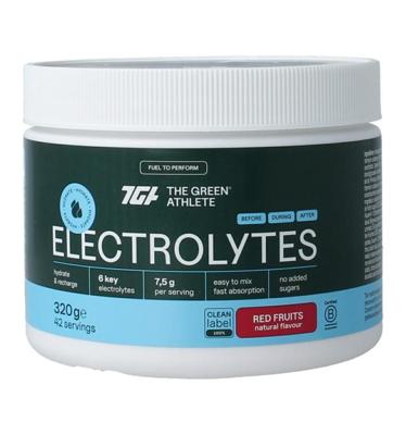 The Green Athlete Elektrolytes Red Fruits Poeder The Green Athlete Elektrolytes Red Fruits Poeder