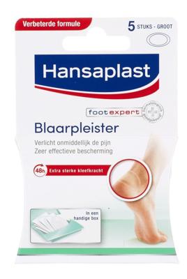 Hansaplast Blaarpleisters 5 Grote Pleisters