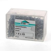 Homefix Draadnagel Blank Pk 1.6X25 | 200 gram - 6702.40.00010 - thumbnail