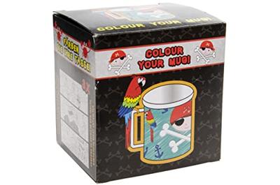Duckiez Kleur je eigen beker piraat