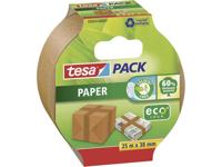 Verpakkingstape tesapack® papier ecoLogo® 25mx38mm bruin - thumbnail
